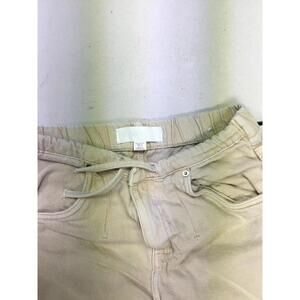 [299]Zara Pants Kids 12-13 Yr Beige Twill Elastic Waist Relaxed Khakis